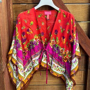 Betsey Johnson Floral Top